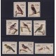 CUBA 1971 SERIE COMPLETA DE ESTAMPILLAS NUEVAS MINT AVES PAJAROS BUHO